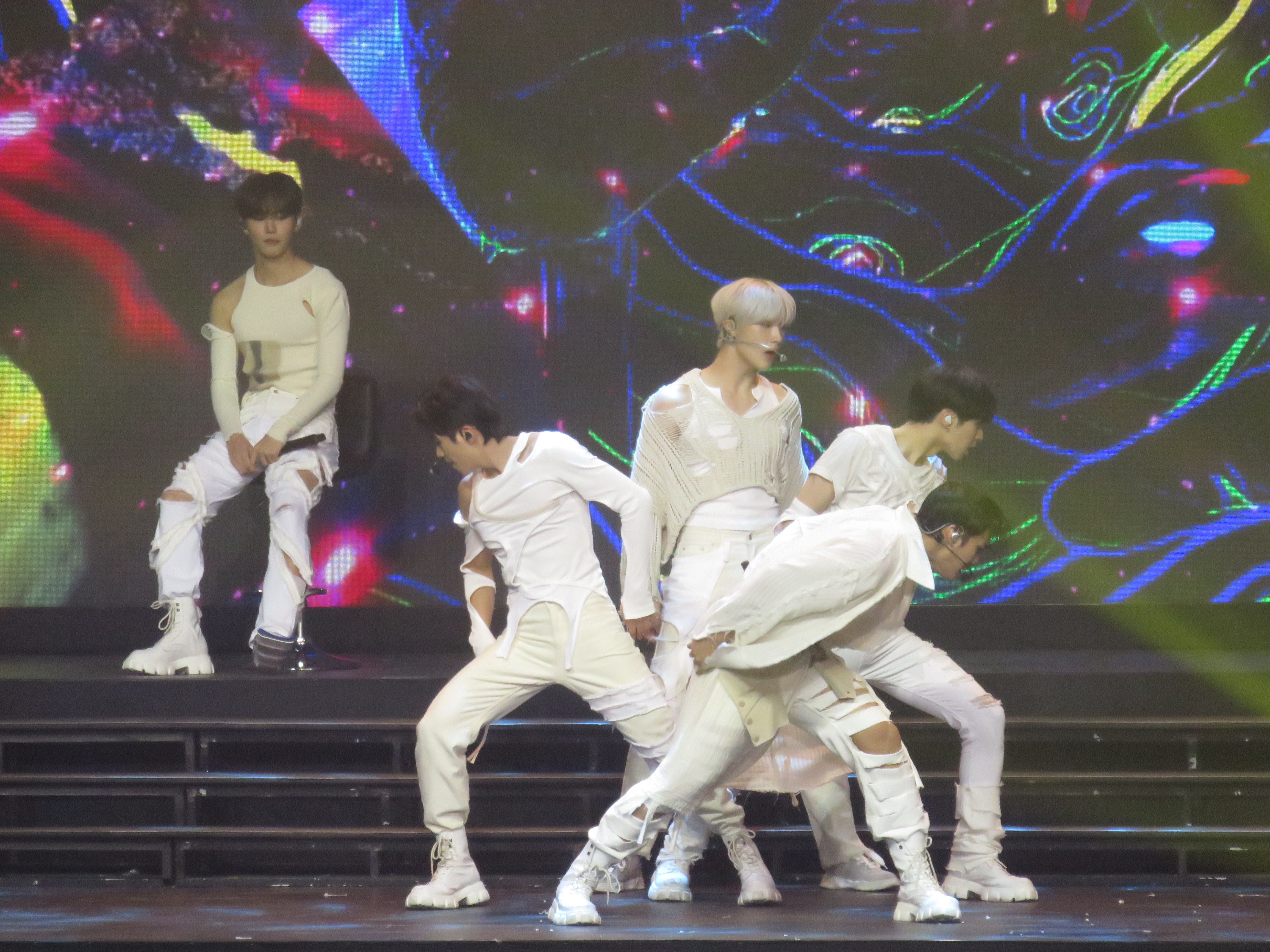 K-pop group CIX at the Be You 3 concert at the Araneta Coliseum, July 23, 2023. Alyssa Gonzales, ABS-CBN News