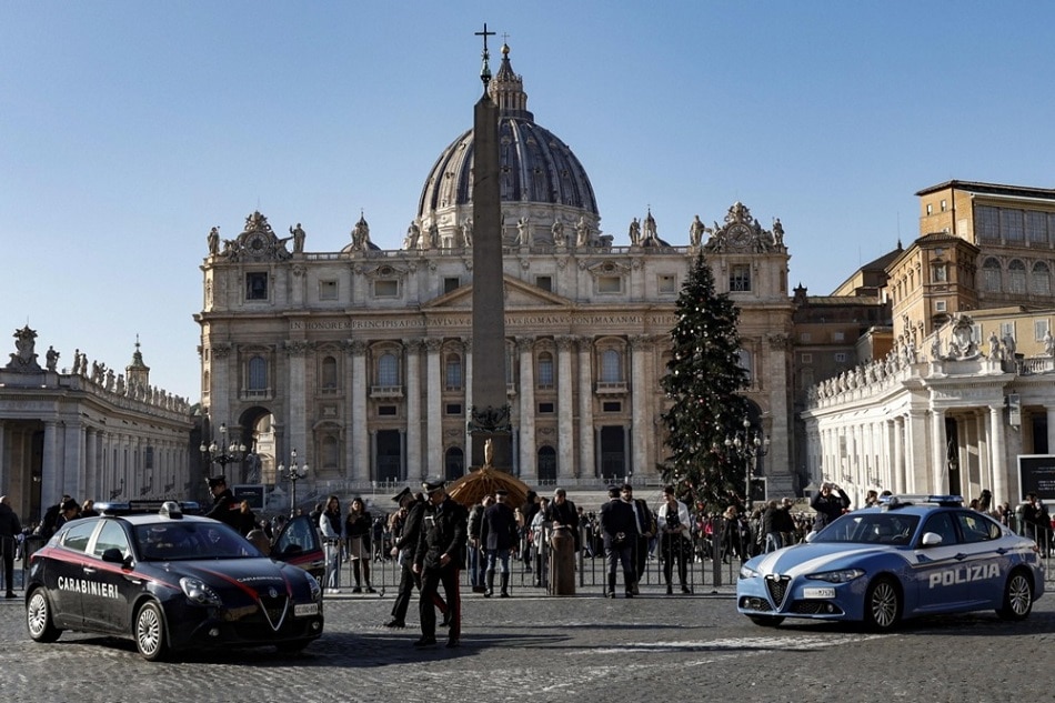  A view of Saint Peter's Square in the Vatican on Jan. 1, 2023. Fabio Frustaci, EPA-EFE/File