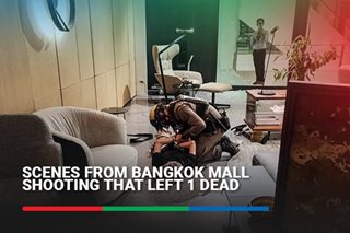 Scenes from Bangkok mall shooting that left 1 dead