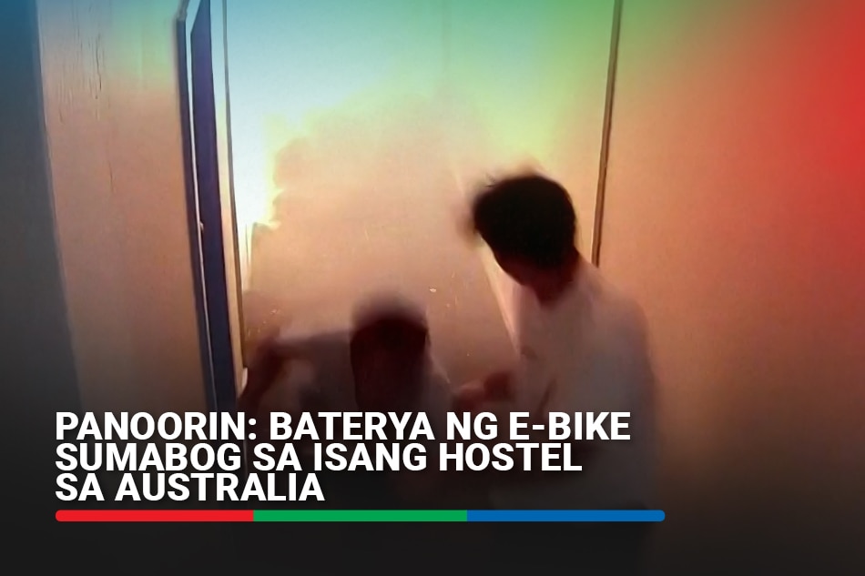 PANOORIN: Baterya ng e-bike sumabog sa isang hostel sa Australia