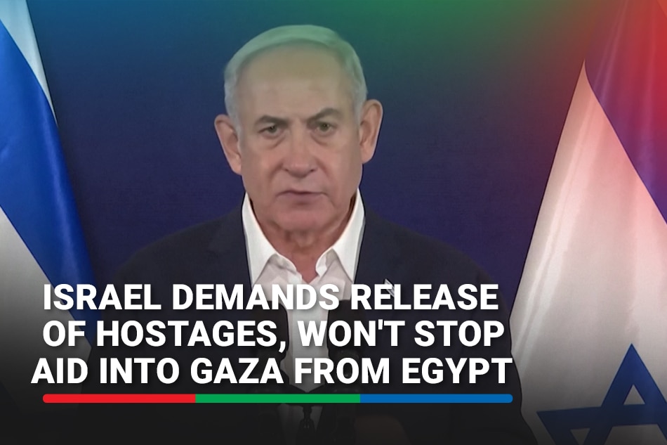 Israel Demands Release Of Hostages, Won't Stop Aid Into Gaza From Egypt ...