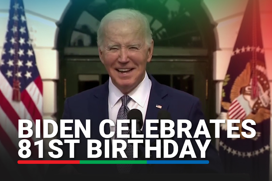 Biden celebrates 81st birthday | ABS-CBN News