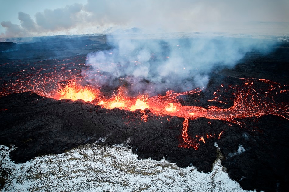 Icelandic volcano eruption eases as evacuated village remains off ...