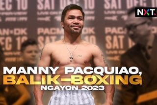 Manny Pacquiao, balik-boxing ngayon 2023