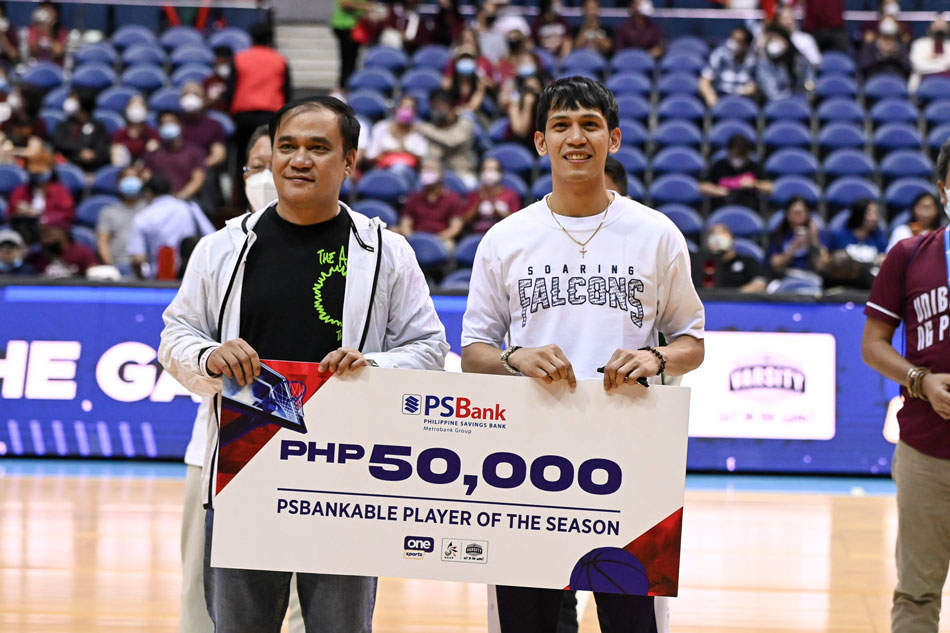 Adamson Falcons retire Jerom Lastimosa's jersey