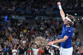 Tsitsipas beats Lehecka to make Australian Open semi-finals