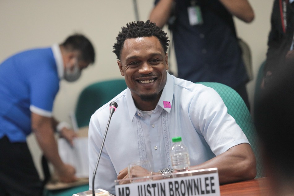 American basketball player Justin Brownlee’s naturalization to Philippine citizenship passes at the Committee on Justice and Human Rights level after less than two hours of deliberations on his qualifications Monday, November 21, 2022. Voltaire F. Domingo, Senate PRIB