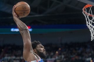 NBA: Embiid leads 76ers past Jokic's Nuggets