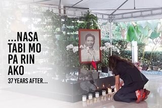 Imee Marcos visits dad’s grave; prays for peace, healing