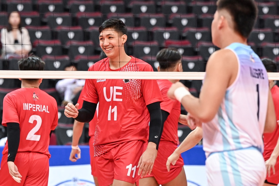 UAAP UE sweeps Adamson in return of men's volleyball ABSCBN News