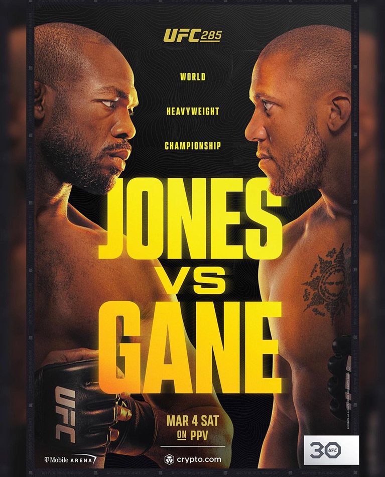 Gane gears up to take down 'bad boy' Jones in MMA title fight ABSCBN