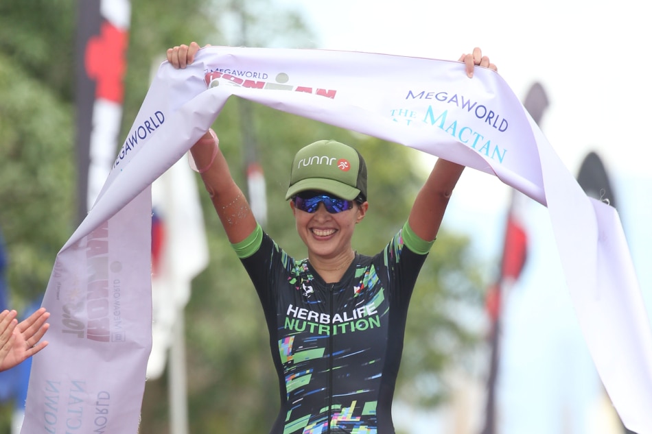 Ines Santiago ruled the 2022 Full IRONMAN race, completing the course in 12 hours, 13 minutes and 27 seconds. Handout photo.