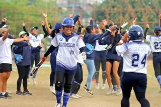 UAAP softball: Adamson secures top seed by beating UP
