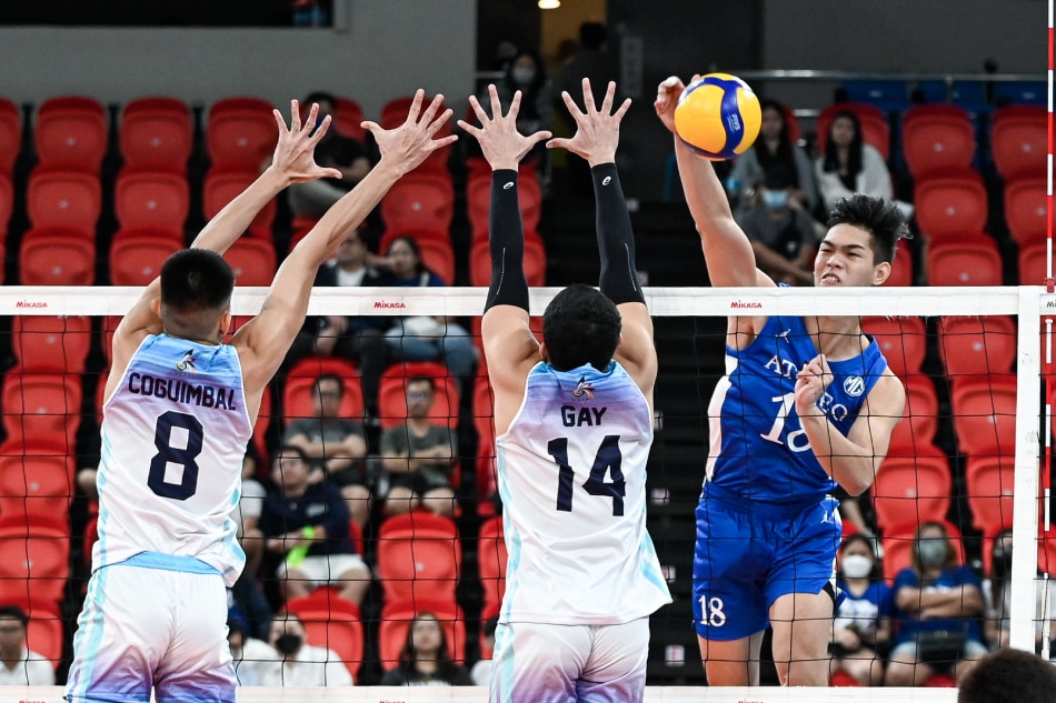 Uaap Ateneo Keeps Adamson Winless In Mens Volleyball Abs Cbn News 