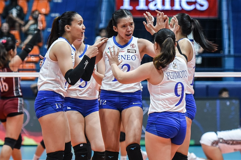 The Ateneo Blue Eagles have a 2-5 record to end Round 1 of the UAAP Season 85 women's volleyball tournament. UAAP Media.