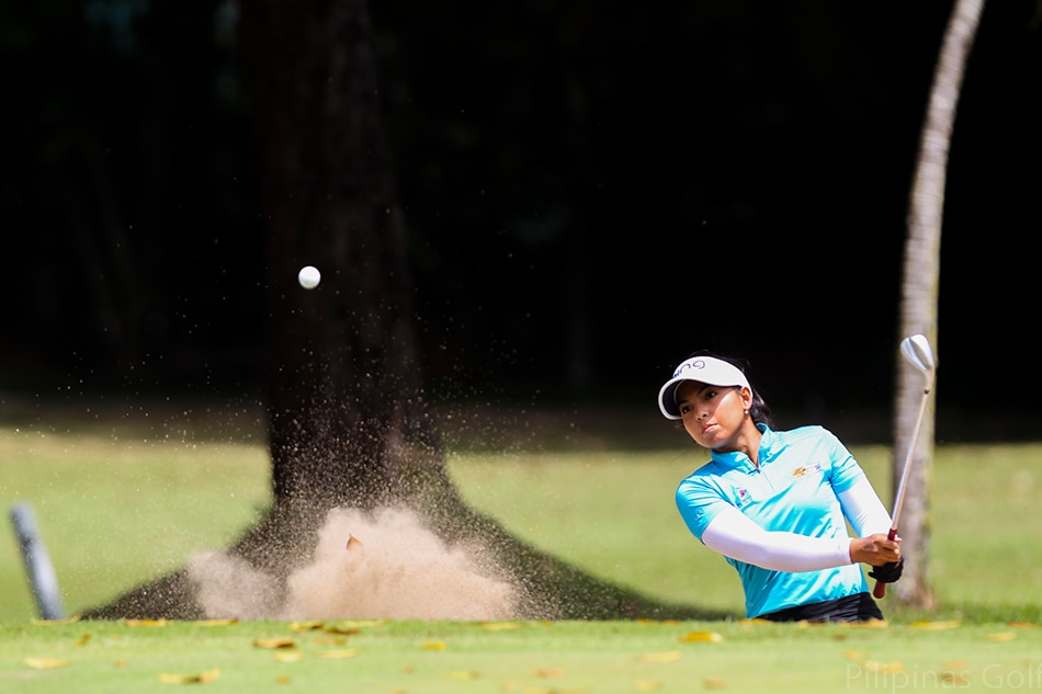 Chanelle Avaricio in action. Pilipinas Golf Tours Inc/Handout. 