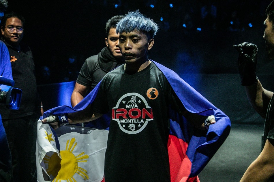 Filipino MMA fighter Ernesto 'Iron' Montilla Jr. ONE Championship/Handout.