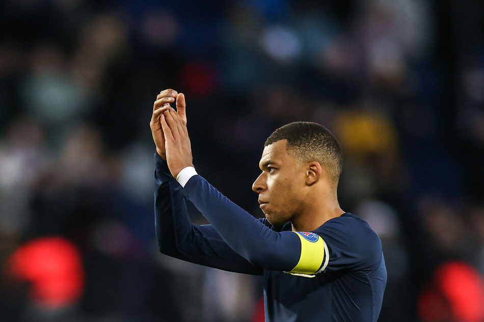 Paris Saint Germain's Kylian Mbappe reacts after losing the French Ligue 1 soccer match between Paris Saint Germain and Stades Rennais FC in Paris, France, 19 March 2023. Mohammed Badra, EPA-EFE.
