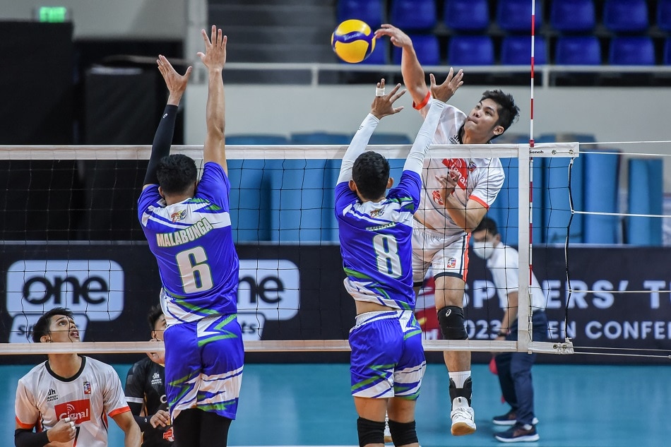 Spikers Turf Cignal Iloilo Rack Wins In Semis Abs Cbn News 