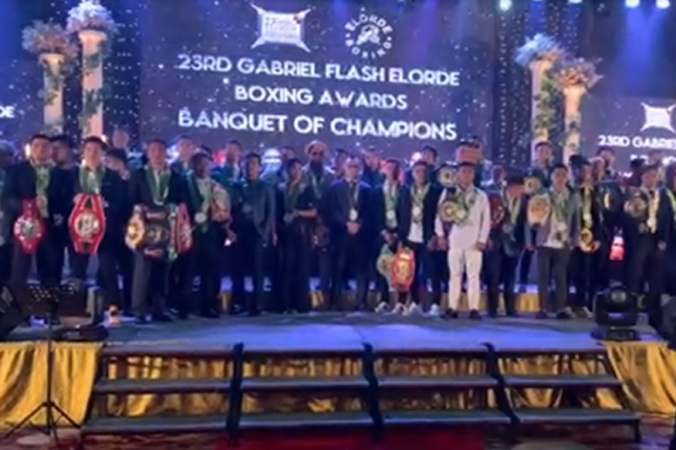 WATCH: Top boxers honored in Elorde's 'Banquet of Champions'