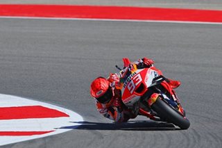 Honda's Marquez takes pole for Portugal MotoGP