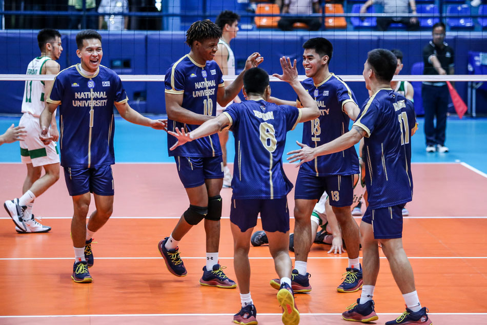 The NU Bulldogs improved to 8-0 in the UAAP men's volleyball tournament. UAAP Media.
