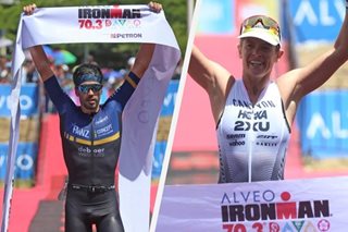 Azevedo, Crowley take Ironman 70.3 titles in Davao