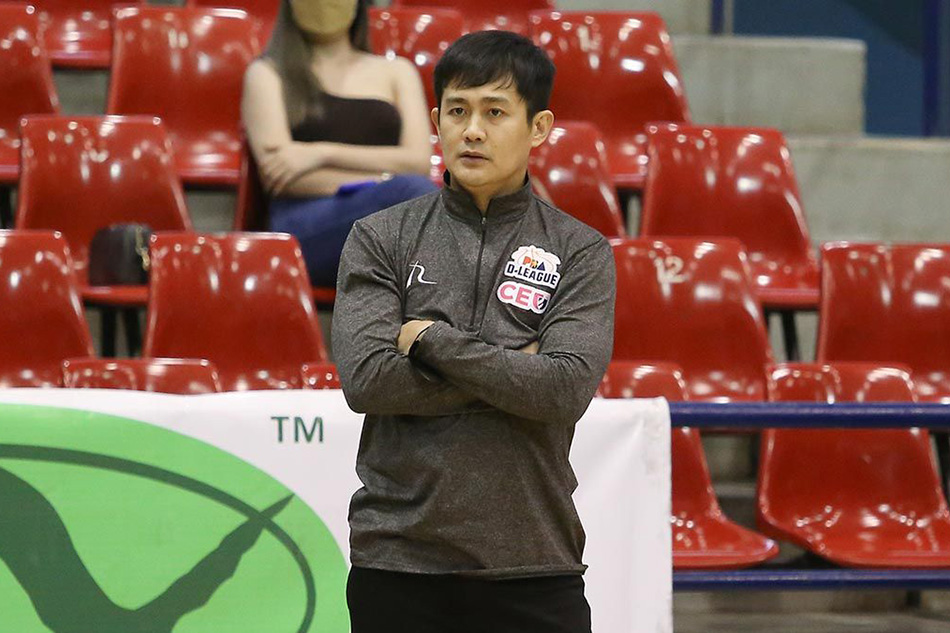 New Arellano head coach Chico Manabat. Handout photo.