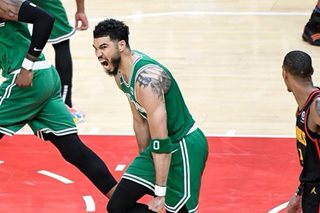 Celtics hold off Hawks to advance in NBA playoffs
