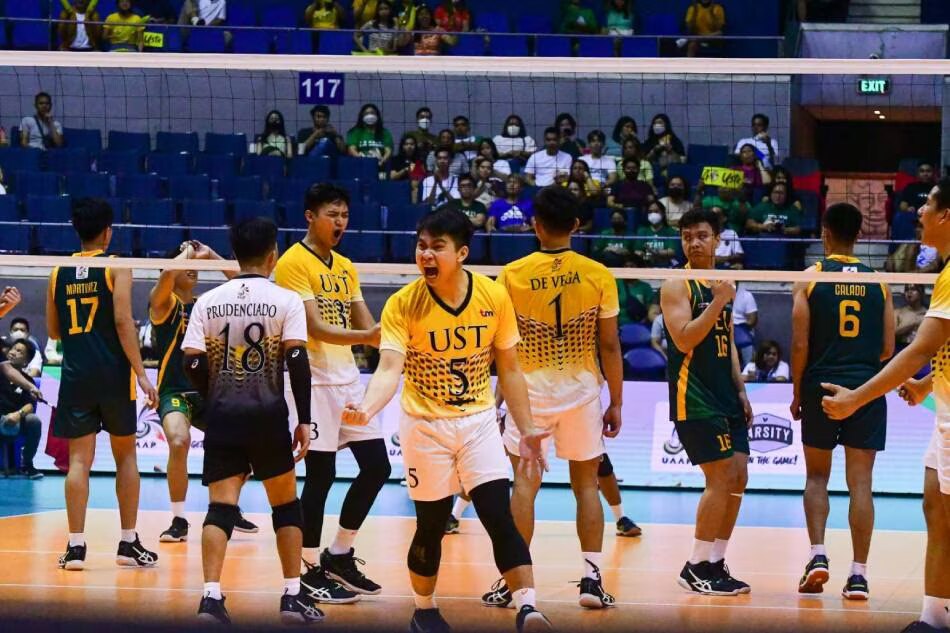 UAAP UST clinches finals berth in men’s volleyball ABSCBN News