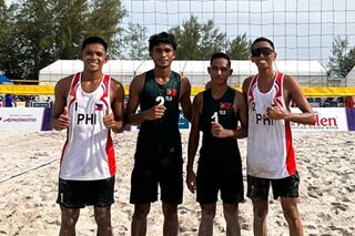 SEA Games: PH men off to strong start in beach volley