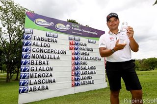 Golf: Tabuena holds off Alido to retain Luisita title