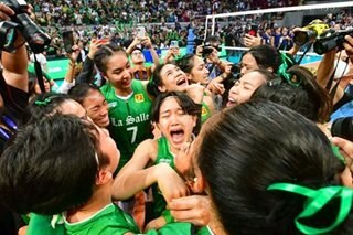 DLSU Lady spikers reclaim volleyball title