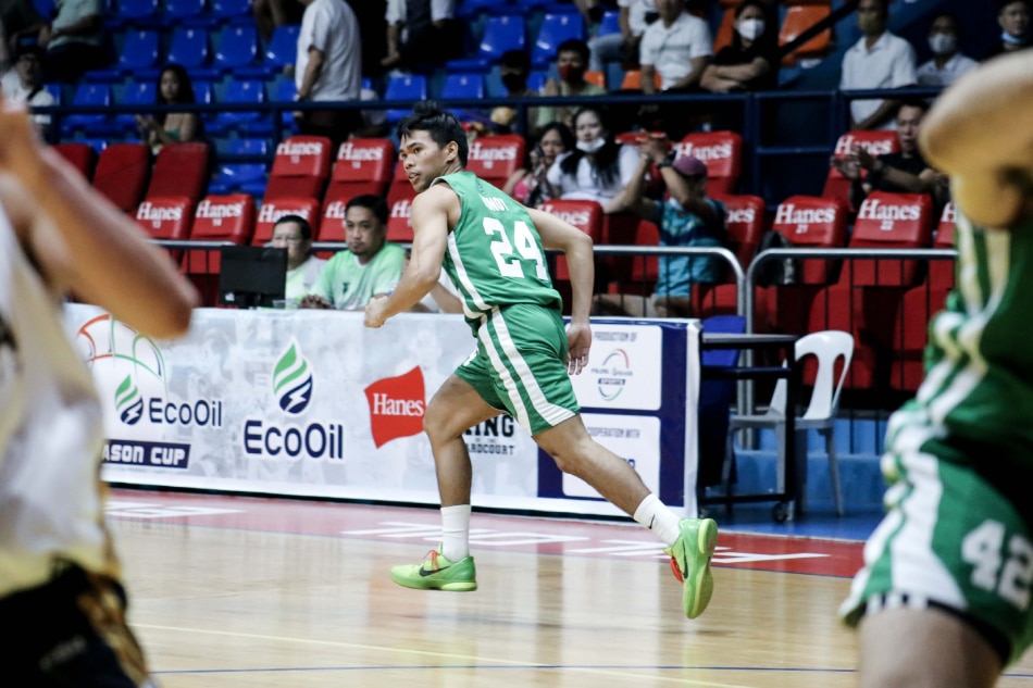 La Salle guard Mark Nonoy conspired with Kevin Quiambao in their big win over National U. FilOil/Handout.