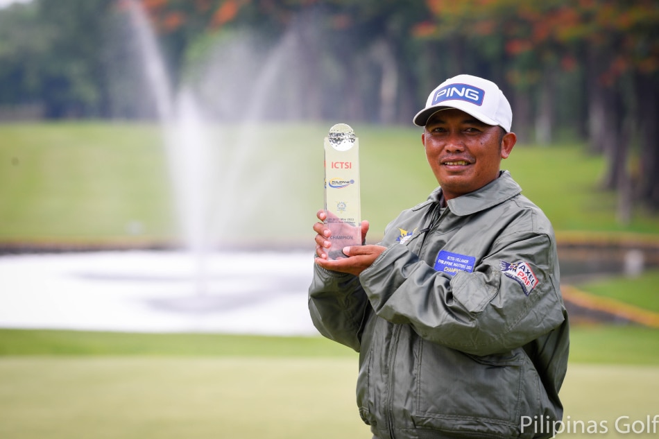 Filipino golfer Jhonnel Ababa. Pilipinas Golf/Handout.
