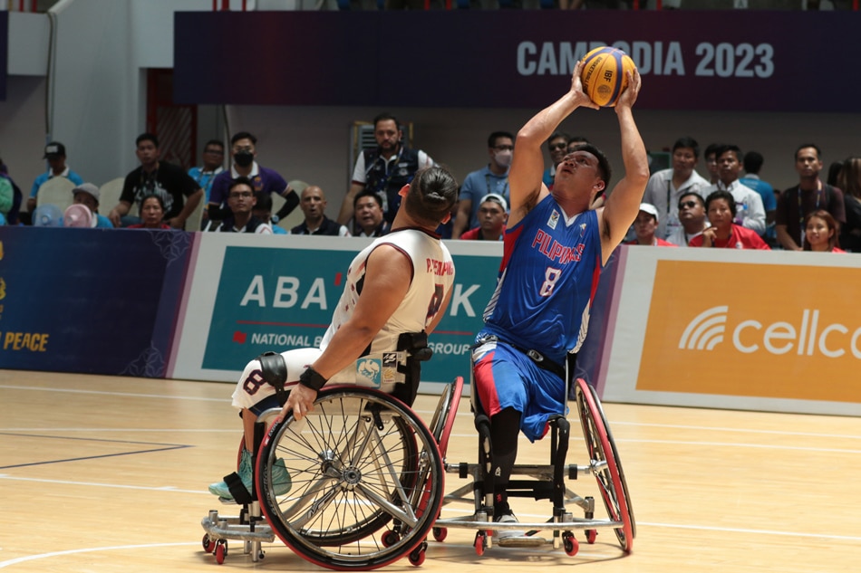 The gold medal match between the Philippines and Thailand. Handout photo