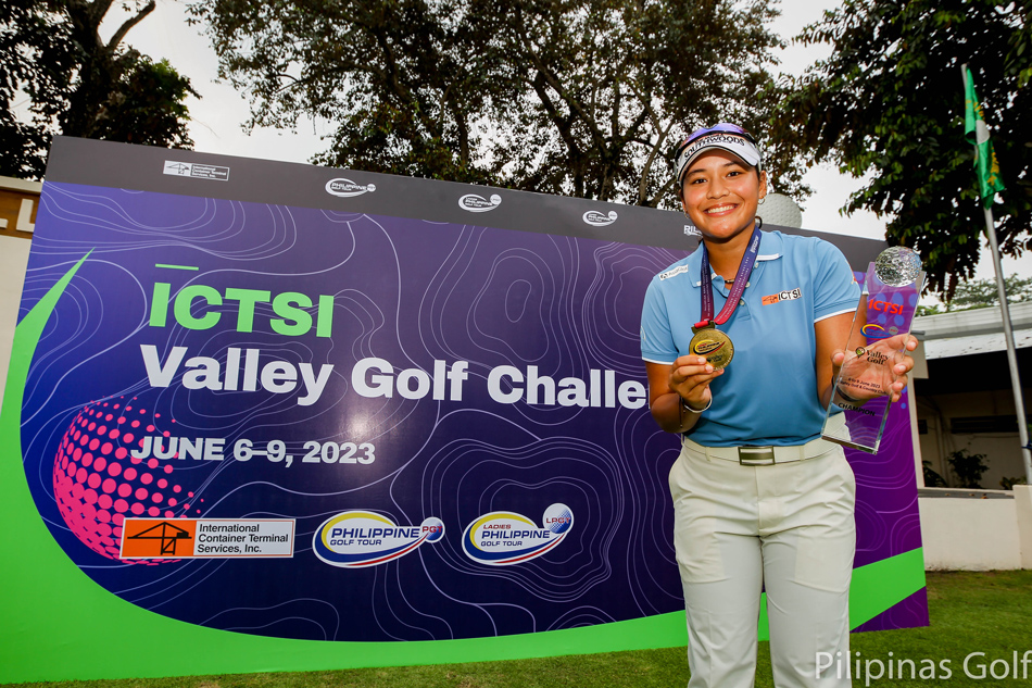  Filipina golfer Mafy Singson. Pilipinas Golf/Handout.