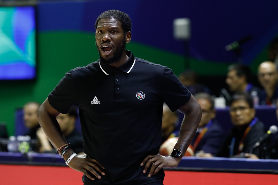 South Sudan coach Royal Ivey reacts on the sideline during the FIBA Basketball World Cup 2023 group stage match between South Sudan and Serbia at the Araneta Coliseum in Manila, Philippines, August 30, 2023. Rolex dela Pena, EPA-EFE.
