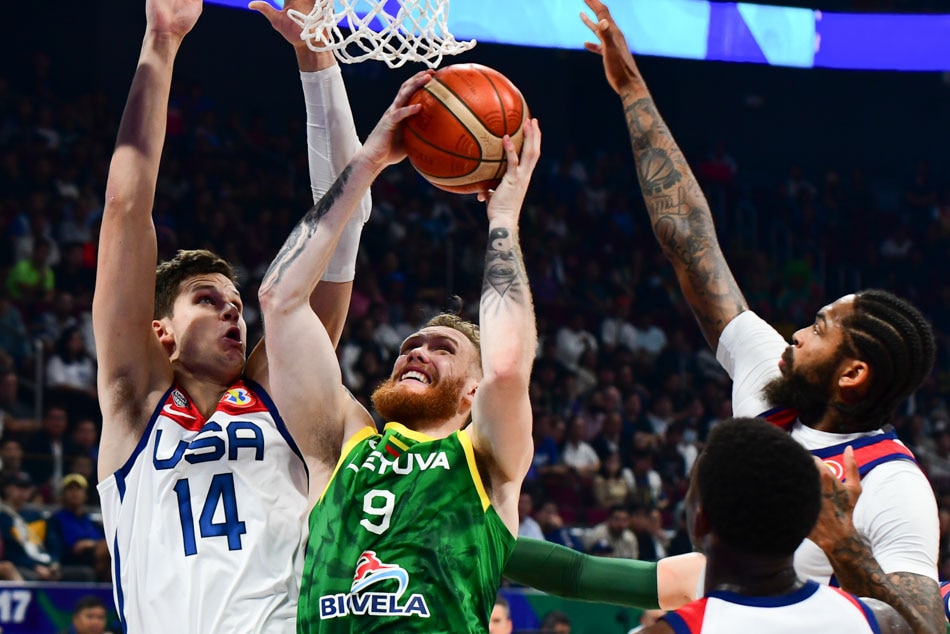 Lithuania breaks US winning streak ABSCBN News