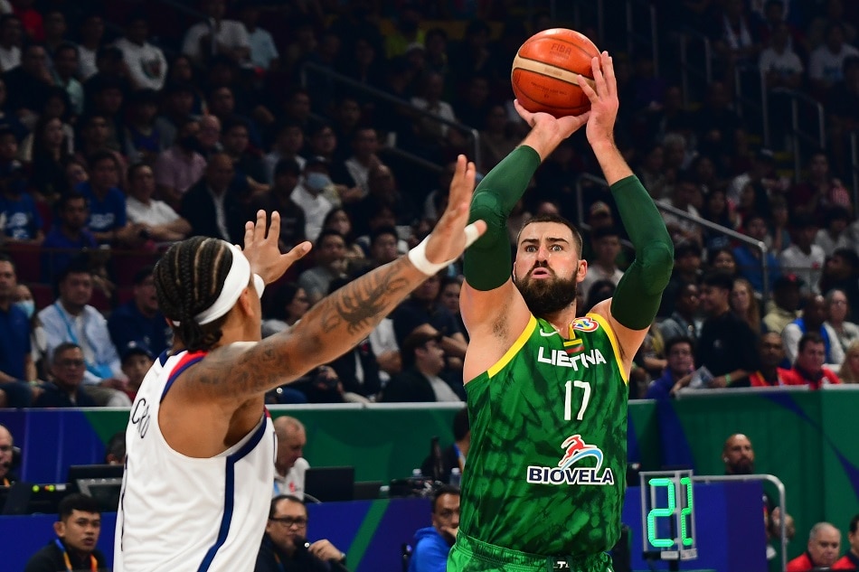 Lithuania stuns Team USA to stay unbeaten in World Cup ABSCBN News