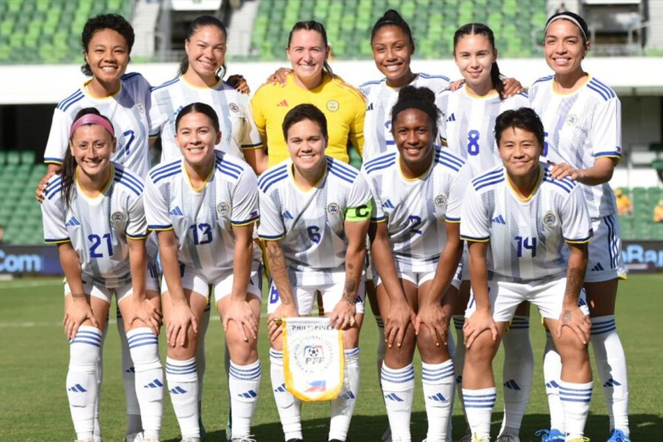 The Philippine Women's Football Team. Photo from the PFF