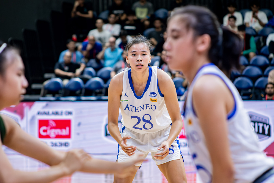 Ateneo center Kacey dela Rosa. UAAP Media.