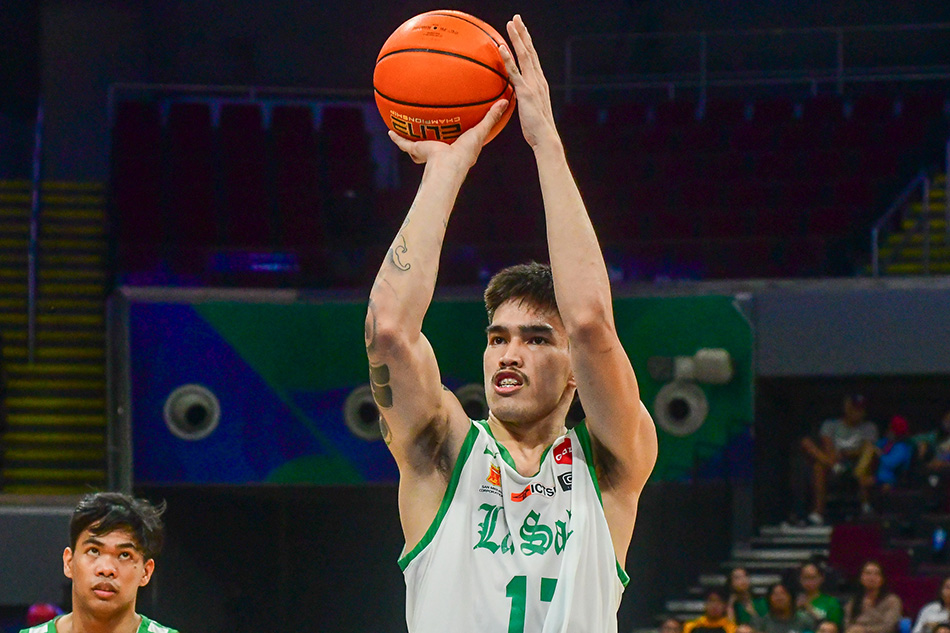 DLSU’s Kevin Quiambao. Photo by Mark Demayo, ABS-CBN News.