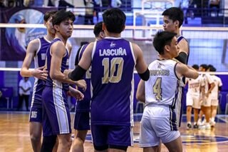 FEU-D, NU-Nazareth remain tied for 2nd in boys' volleyball