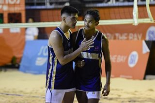 UAAP: FEU, NU lead way in boys' beach volleyball