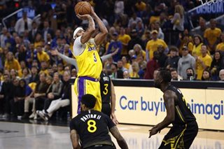 Davis steals spotlight in Lakers' Game 1 win over Warriors
