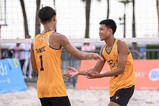 UAAP: FEU boys march to beach volley Final 4