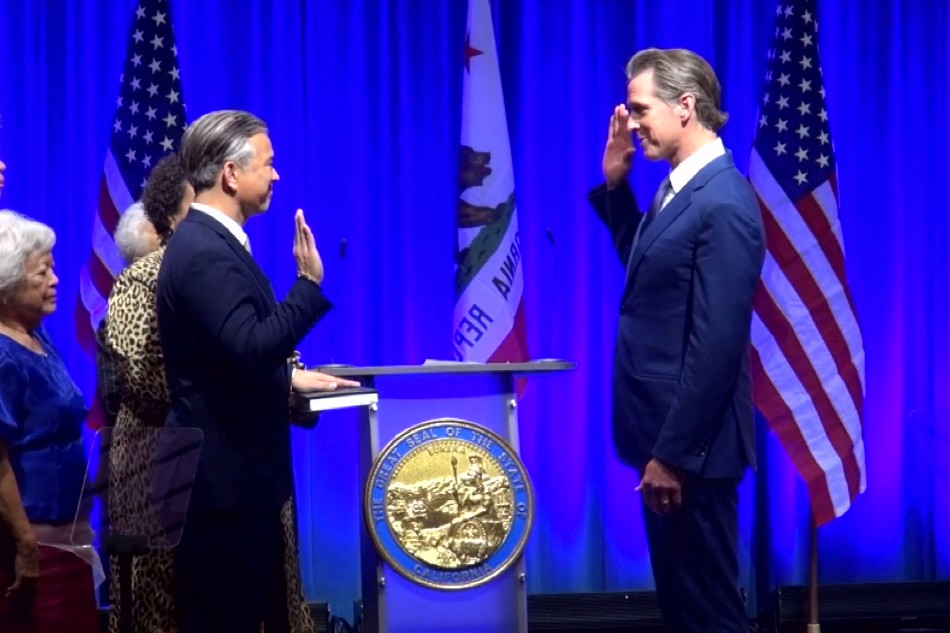 Rob Bonta Sworn In As California Attorney General | ABS-CBN News