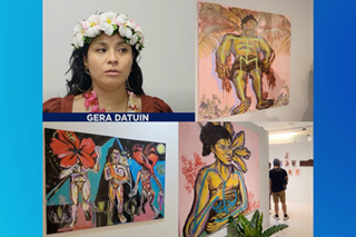 Solo exhibit ng Pinoy artist, tinatangkilik sa Guam 