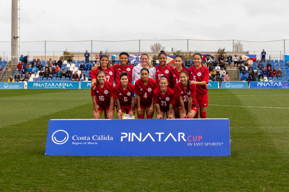 PH women's football team competed in the Pinatar Cup in Spain
